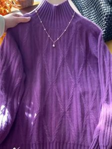 French Style Loose Versatile Winter Sweater