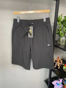 Outdoor Mountain Series Quick Dry Breathable Waterproof Summer Mens Lightweight Elastic Waist Sports Leisure Five-Quarter Shorts