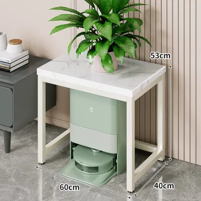 MUGG | Compact Sofa Side Shelf for Robot Vacuum and Water Dispenser Organizer