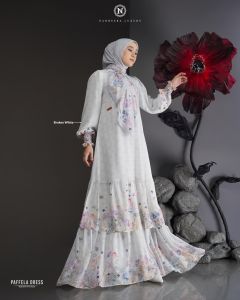READY STOK SIAP KIRIM✅️ PAFFELA DRESS SET BY NADHEEEA LUXURY✅️ GAMIS NADHEERA TERBARU BISA COD✅️ GAMIS PESTA KONDANGAN MEWAH✅️
