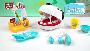 Brand New Pet Dog Bunny Dentist Pretend Play Set for Children