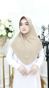 AliMaMa - JILBAB ANISSA - Hijab Instant Kerudung Kurung Jersey Airis Jersi Kaos Nyaman Murah Medan