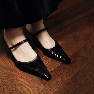 Scale Fashion French High Heels Sandals