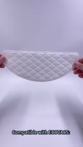 100PCS Mop Cloths for Ecovacs Deebot Ozmo T8 T8+T8 AIVI T8 Max N8 N8+ N8 Pro N8 Pro+ T9 T9+T9 AIVI Robot Vacuum Disposable Mop