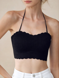 Lace Strapless Thin Bra