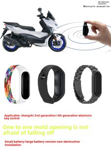 ZONTES Motorcycle Electric Control Key Ring Accessory Compatible with 350/703 Sensor Modification for AS125