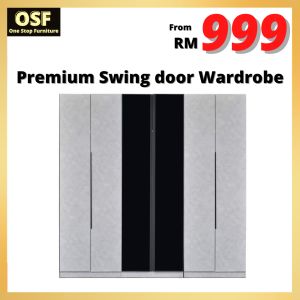 8H / 9H Premium Swing Door Wardrobe  ✅Free Installation✅