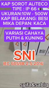 Lampu Sorot LED 30W-200W Cahaya Putih / Lampu Tembak Flood Light