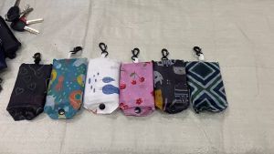 Foldable Grocery Bag Floral Print Reusable Shopping Bag Eco Tote WashableTote Bag