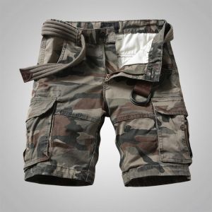 YUANZOU | Quần Short Công Sở Ngụy Trang Mùa Hè