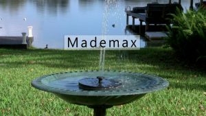 Wankeer Mini Solar Floating Water Fountain: A Colorful Lotus Leaf Fountain for Garden Pool Pond Decoration