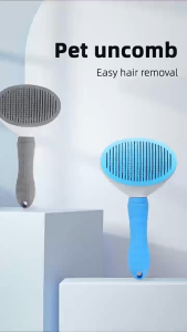 Ergonomic Pet Hairbrush Grooming Pet Brush for Dog Rabbit Cat