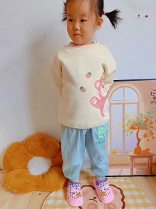 【1-3 Days Delivery】 0-5 Years Old Children Slippers Summer EVA Infants Toddlers Children Bathing Baby Sandals Slippers Girls Hole Shoes