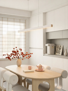 JINGYA | Minimalist Line Design LED Eye-Protecting Chandelier
