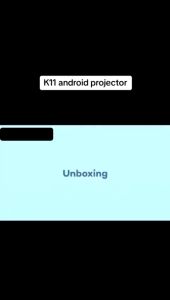 MONOZ K11 Pro Portable Movie Mini Projector Full HD 1080P Home Theater Video Projector