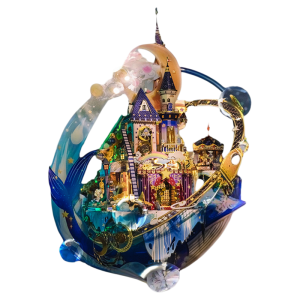 ART MOOEL | 3D Metal Assembly DIY Puzzle Amusement Park Gift