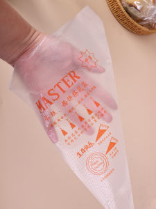 Nướng Bánh Handmade Dày Dặn Túi Ống Dùng Một Lần Màu Be Nâu Socola Bánh Quy Chip Túi Đóng Băng Hoa Dụng Cụ Nấu Ăn Nhà Bếp