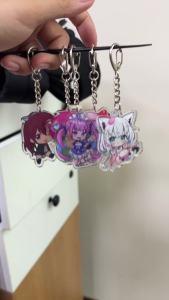 Bandai | Anime Acrylic Móc Khóa 55MM Chiba Mamoru Kaiou Michiru Kino Makoto Meiou Setsuna Nhỏ Nữ Tsukino Usagi Cho Quà Tặng Giáng Sinh