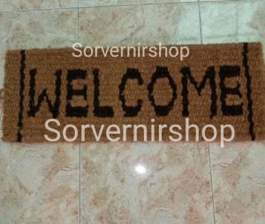 KESET SABUT KELAPA WELCOME 100×30CM KUALITAS PREMIUM