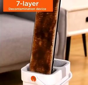 DWELLOGI | Hands Free Microfibre Cleaning Mop