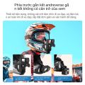 TELESIN Motorcycle Helmet Mount Strap Flodable Front Chin Mount for GoPro 12 Hero 11 10 9 DJI Osmo Action3 Insta360 Accessories. 
