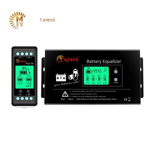 MAZAVA PLC-10 HX02 แบตเตอรี่ Balancer 2S 4S 12V 24V 36V 48V 96A ctive LCD ตะกั่วกรด Li li-ion LiFePO4 แบตเตอรี่ Equalizer Monitor