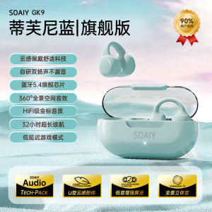 Sony Ericsson GK9 Wireless Bluetooth Earphone Open Type Sports Non-In-Ear Airbone Conduction Clip-On Earphone for Fitness