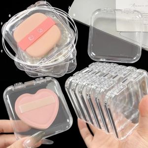 Để Bàn di động giá xếp trang sức trong suốt Press-on Puff chống bụi trường hợp đa năng Nail Earring Nhẫn lưu trữ hộp