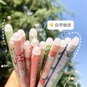 【Ready Stock】1PCS Erasable Pen Erasable Gel Pen Erasable Ballpen 0.5mm Erasable Neutral Pen Student Stationery Supplies（Blue Ink）