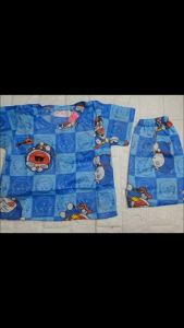 Kids RNeck and Short terno for 2 to 8years old Cotton RN pajama for kidsKorean Style Good Quality!
