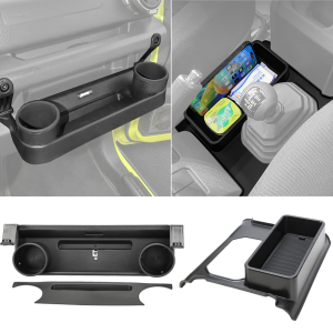 Car Co-pilot Handle Expansion Storage Box 4WD Gear Shift Organizer AT Model for Suzuki Jimny JC74 2024-2026 Interior Accessories