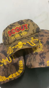 Topi lapangan pramuka loreng