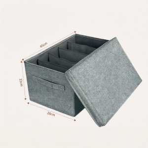 Space-saving Foldable Fabric Clothes Organizer