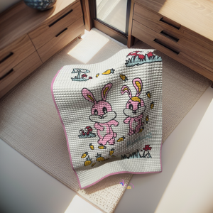 Nệm lót em bé Kareal (Baby Cotsheet) (60cmx90cm) - Cao su thiên nhiên