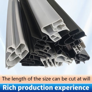 2.5m Long strip uncut delivery refrigerator sealing door gap strip freezer closure door pad film with magnet