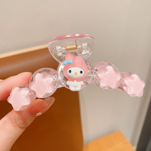 Cute Childrens Hair Clips Girls Shark Tail Hair Accessories Back of Head Hairpins Korean Style Baby Girl Hair Decorations