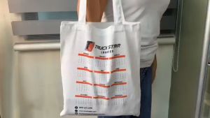 "Transfer it Customized Cacha Canvas white tote bag with Base Good Quality Personalize Name Perfect for gift Bag Printing