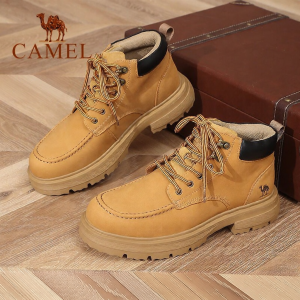Camel | Giày Bốt Đế Dày Cổ Cao Nam