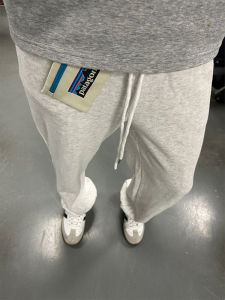 Cleanfit Straight Leg Sweatpants Mens Spring Autumn Style American High Street Sporty Pants White Grey Handsome Trendy