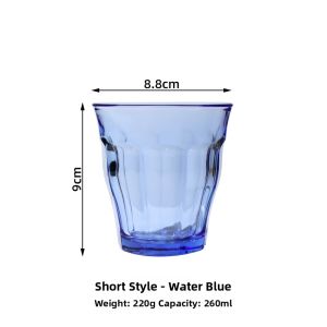 Heat Resistant Amber Glass Cup