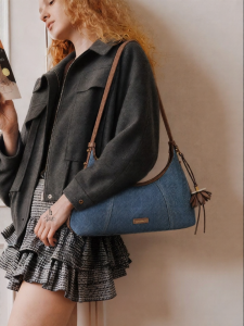 BELLE | Túi Đeo Chéo Vai Jeans Phong Cách Mới