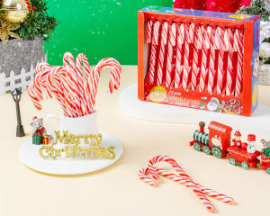 Christmas Candy Creative Rainbow Lollipop Wholesale Popular Holiday Night Christmas Gift Hard Candy Snacks Traditional Chinese