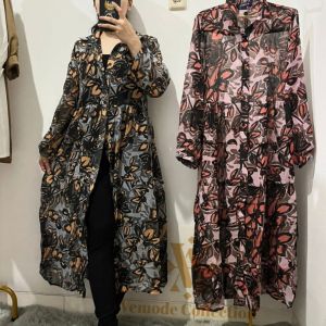 [VEMODE] CARDIGAN MOTIF IMPORT GINA