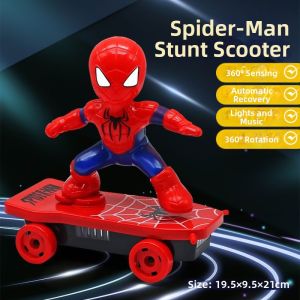Hai Yao Era | Stunt Spiderman Theme Electric Scooter Toy for Children