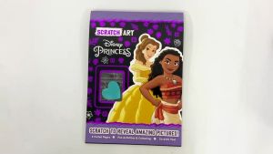 Disney Princess Scratch Art Giant Activity Book For Kids With Scratch Tool