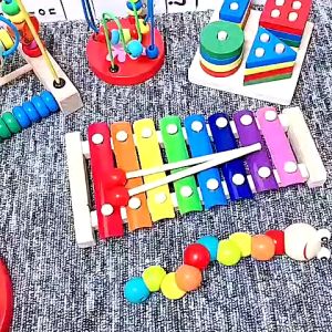 SKISOPGO พร้อมส่ง ของเล่นไม้ จิ๊กซอว์ 1-6ขวบ บล๊อคไม้เลขาคณิต พัฒนาทักษะเด็กๆ เสริมพัฒนาการเด็ก ของเล่นเสริมพัฒนาการ