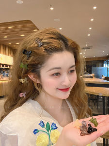 Grip Small Size Princess Hair Card Barrettes Womens Bang Clip Forehead Hairpin Broken Hair Duckbill Clip Half Tie Hair Grip