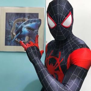 Spider-Man Cos Costume Adult Classy Combat Clothes Hero Expedition Kids Bodysuit Student Reconnection 4f Version Cosplay