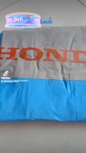 (MIỄN SHIP TOÀN QUỐC) Áo Mưa Honda Hàng Việt Nam Chất Lượng Cao - Loại Dày Dặn Chống Thấm Nước - Đô Rộng Che Phủ Người Ngồi Sau (FreeSize)