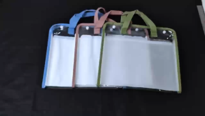 NFS Transparent Organ Bag 13 Layers Expanding File Folders Paper Organizers Document School Supplies Stationery